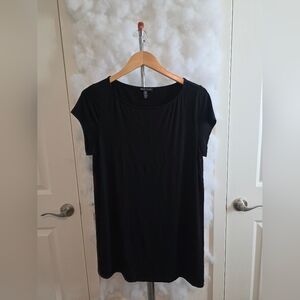 Eileen Fisher Black Short Sleeve Tunic